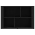 vidaXL Komoda čierna 80x30x54 cm spracované drevo