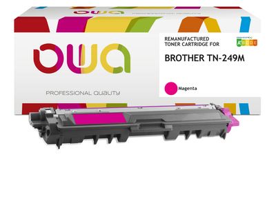 OWA Armor toner kompatibilný s Brother TN-249M, 4000st, červená/magenta