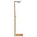 vidaXL Vonkajšia sprcha béžový 50x55x224 cm polyratan a akácia