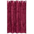 vidaXL Sametové závesy 2 ks Víno červené 175 x 140 cm Zamat