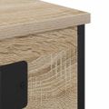 vidaXL Nočný stolík Sonoma dub 41 x 31 x 76 cm Kompozitné drevo