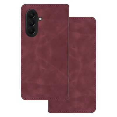 Smart Suede case for Samsung Galaxy A27 5G maroon