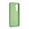 Puzdro Etteri Silicone pre Samsung Galaxy S24 svetlozelené