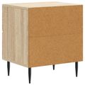 vidaXL Nočný stolík Dub sonoma 43 x 34,5 x 47,5 cm Kompozitné drevo
