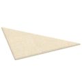 vidaXL Nástenné panely 12 ks krémové 30x30 cm látkové 0,54 m²