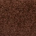 vidaXL Schodové rohože 15 ks 65x21x4 cm hnedé s obdĺžnikovým okrajom