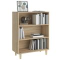 vidaXL Komoda dub sonoma 69,5x32,5x90 cm spracované drevo