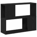 vidaXL Zostava TV skriniek 80 x 24 x 63 cm Čierny dub Kompozitné drevo