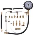 Sada na testovanie tlaku benzínových motorov MECHANIC ENGINE TESTER 20, 0-10bar, 20ks SIXTOL