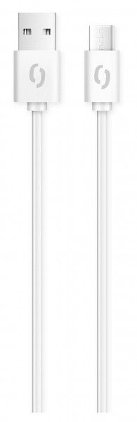ALIGATOR Dátový kábel 2A USB-C 2m, biely
