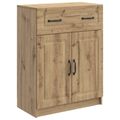 vidaXL Servírovacia skriňa Dub artisan 66 x 34,5 x 87 cm