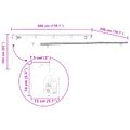 vidaXL Sklopná markíza Hnedá 300 x 200 cm látka