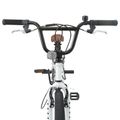 vidaXL BMX Bicykel 20 Palcov pre nad 9 rokov Biela