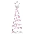 vidaXL LED vianočný stromček s ozdobami 100 LED teplá biela 150 cm