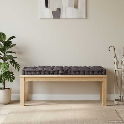 vidaXL Podložka na paletový nábytok 120x40x7 cm, antracitová