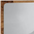 vidaXL Kúpeľňové zrkadlo s LED svetlom staré drevo 60x8,5x38 cm