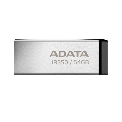 ADATA UR350/64GB/USB 3.2/USB-A/Čierna