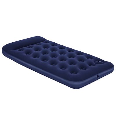 Bestway Semišová nafukovacia posteľ+zabudovaná nožná pumpa 188x99x28cm