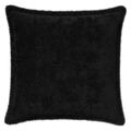 vidaXL Poťah na podložku 2 ks HOUTEN Čierna 45 x 45 cm Umelá králičia