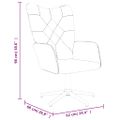 vidaXL Relaxačné kreslo patchwork látka