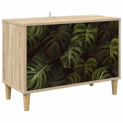 vidaXL TV skrinka ELBURG 69 x 33 x 50 cm Sonoma Kompozitné drevo
