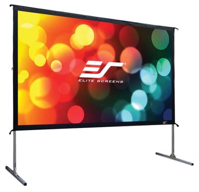 ELITE SCREENS plátno mobilné outdoor stĺpik 180" (457,2 cm)/ 16:9/ 224×398,5 cm/ hlinený/ predná a zadná projekcia Projekčné plátno, predná a zadná projekcia, outdoor stĺpik, 180'' (457,2 cm), 16:9, 224 x 398,5 cm, WraithVeil Dual