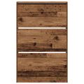 vidaXL Skriňa na topánky 80 x 21 x 125,5 cm Kompozitné drevo