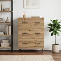 vidaXL Zásuvkový kabinet 66 x 34,5 x 89,5 cm Kompozitné drevo