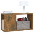 vidaXL TV skrinka dymový dub 60x24x32 cm spracované drevo