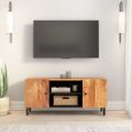 vidaXL TV skrinka 105x33x46 cm akáciový masív