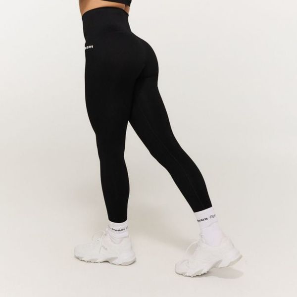 Dámske legíny GymBabe Black - GymBeam, veľkosť M