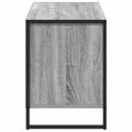 vidaXL TV skrinka 100 x 36 x 49,5 cm Sivý Sonoma Kompozitné drevo