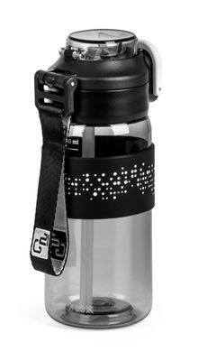 Fľaša G21 na pitie 600 ml 2v1, sivá
