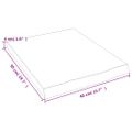 vidaXL Kúpeľňová doska 40x50x(2-4) cm neošetrený masív