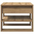 vidaXL Konferenčný stolík Artisan Dub 55,5x55x45 cm Upravené drevo