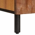 vidaXL Servírovacia skriňa Drevité hnedé dokončenie 80 x 33 x 75 cm