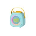 Bluetooth Karaoke set mikrofón a reproduktor KidsVoice Mint