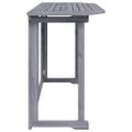 vidaXL Skladací balkónový stôl 90x50x74 cm akáciový masív