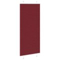 vidaXL Plisovaná roleta bordová červená 95x200 cm šírka látky 94,4 cm polyester