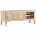 vidaXL TV skrinka 110x35x46 cm, mangový masív