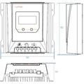 Solárny regulátor MPPT Lumiax MT3075, 12-24V/30A