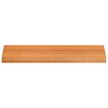 vidaXL Parapety 2 ks Svetlohnedá 80 x 25 x 2 cm Masívne bukové drevo