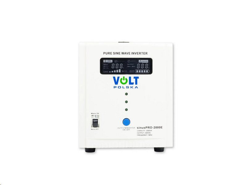 Záložný zdroj VOLT POLSKA Sinus Pro 2000 E 12V/230V 2000VA 1250W