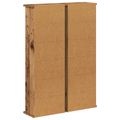 vidaXL CD Skrinka 2 ks Staré drevo 60 x 17 x 92 cm Kompozitné drevo