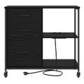 vidaXL Kabinet s nabíjacou stanicou 76 x 41 x 72 cm Kompozitné drevo