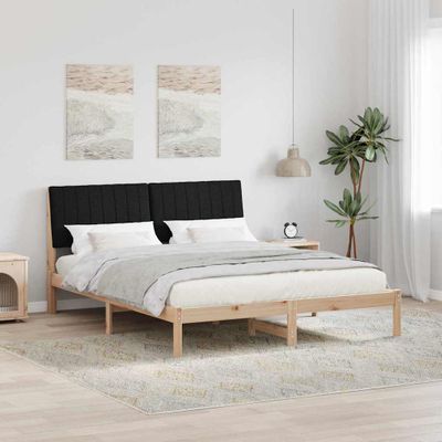 vidaXL Rám postele Hnedá 160 x 200 cm Masívne borovicové drevo