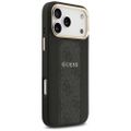 Obal Guess pre iPhone 17 Pro Max HC MAGSAFE PU S 4G PU PRÚŽOK čierny