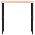 vidaXL Pracovný stôl 100x(55-60)x(73-99,5) cm masívny buk