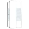 vidaXL Sprchový kút ESG 80x80x180 cm