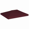 vidaXL Strieška na altánok 310 g/m² 3x4 m, bordová
